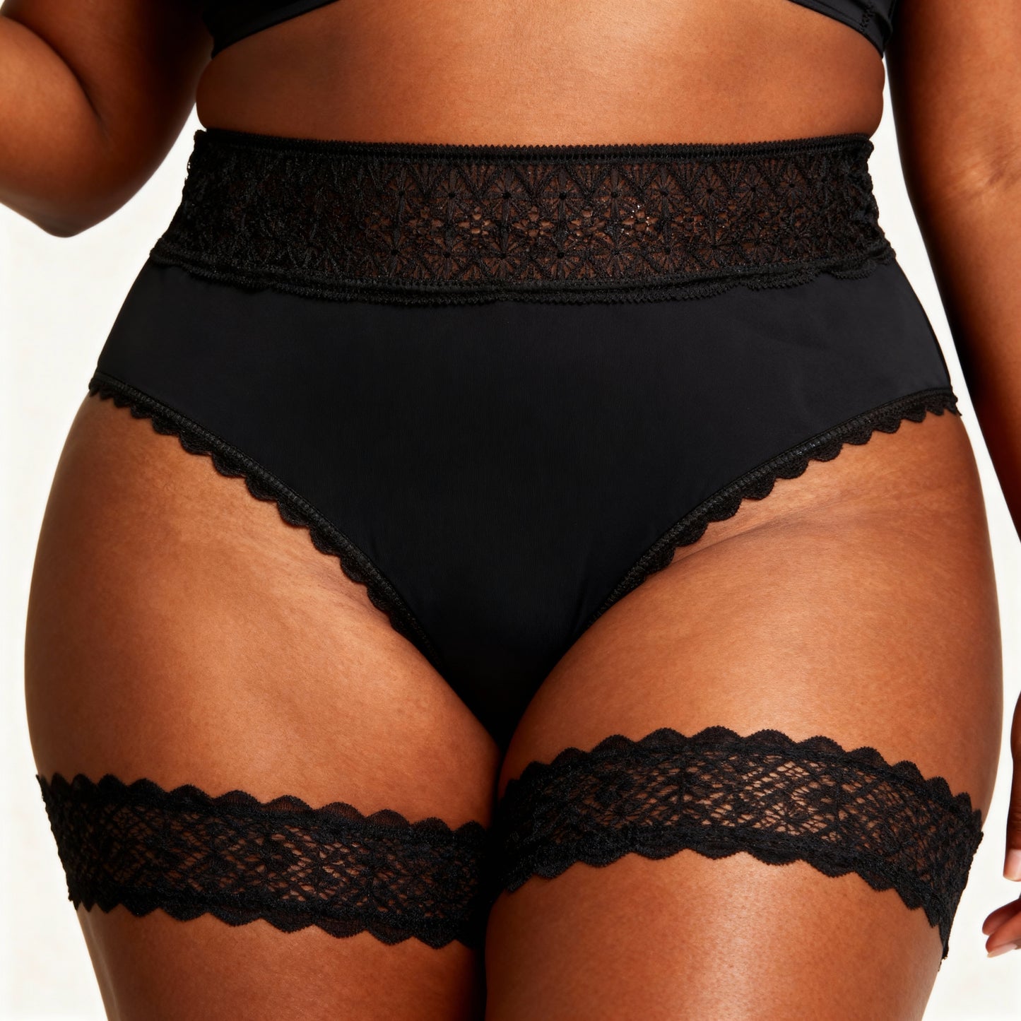 Alexis S Intimates Women’s Low-Rise Lace Control Brief Panty – Moisture-Wicking Comfort Fit